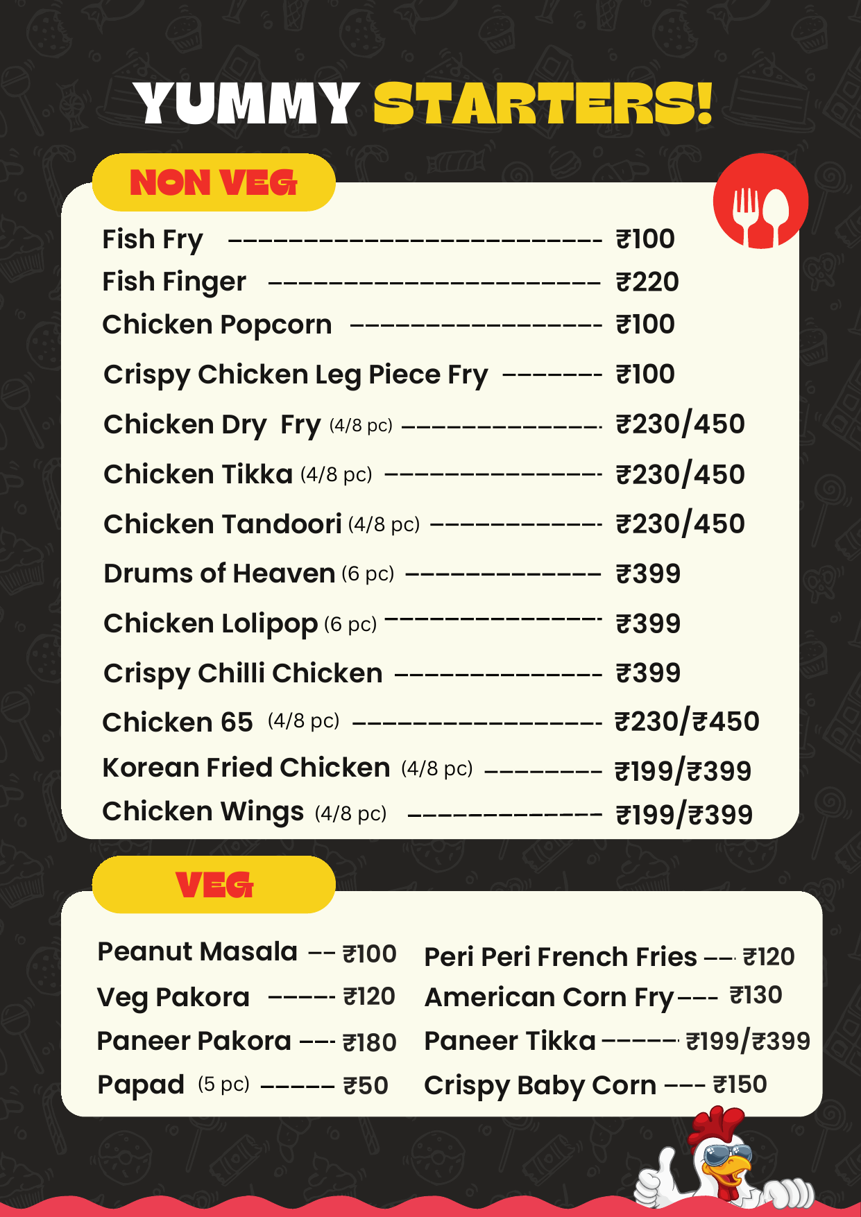 Menu Page 2
