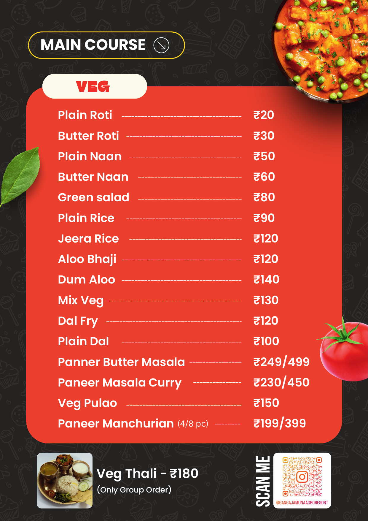 Menu Page 3