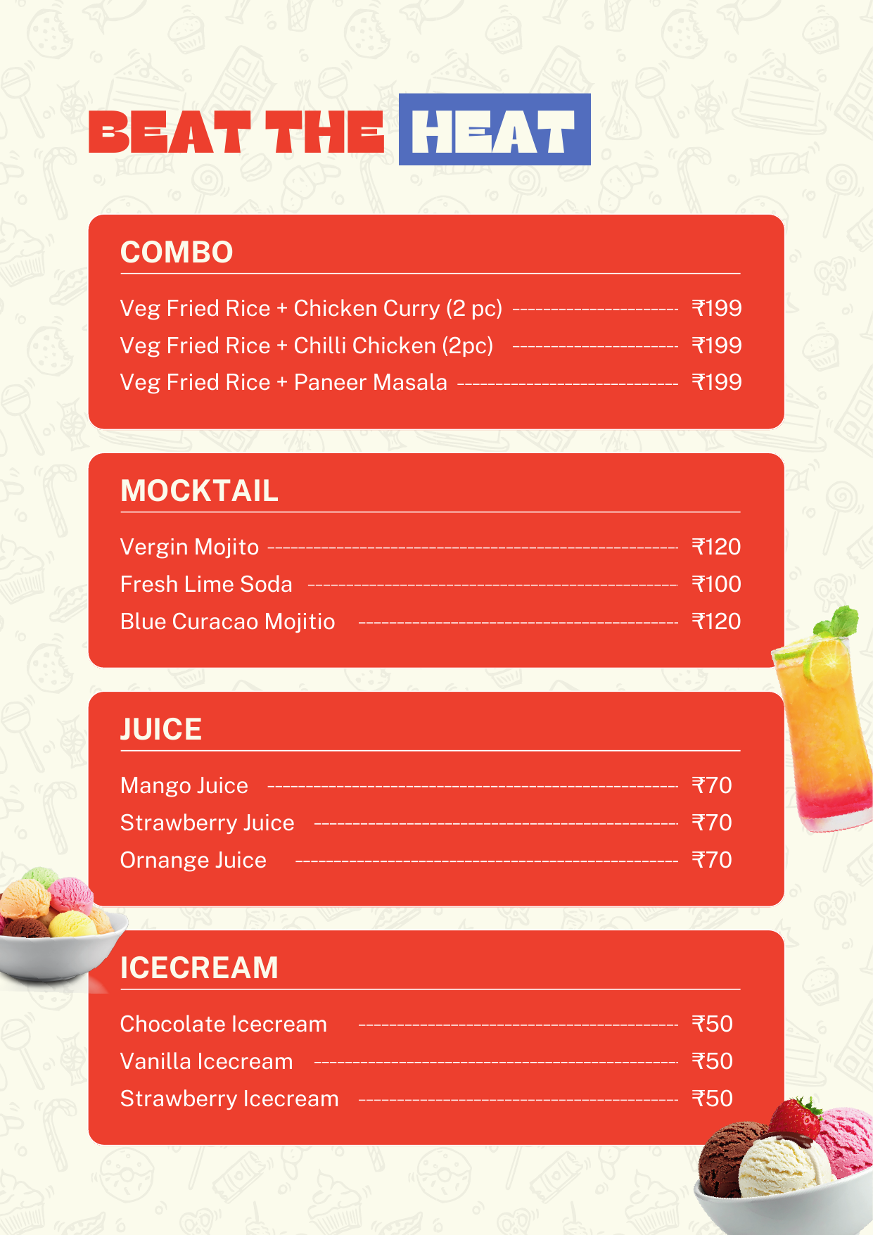 Menu Page 6