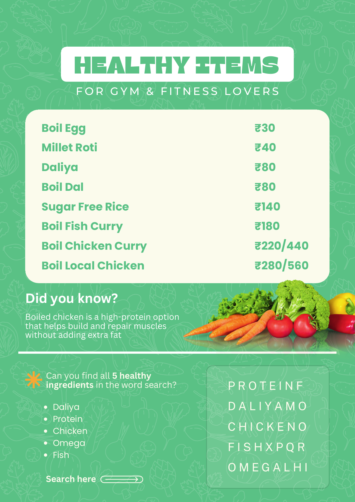 Menu Page 7